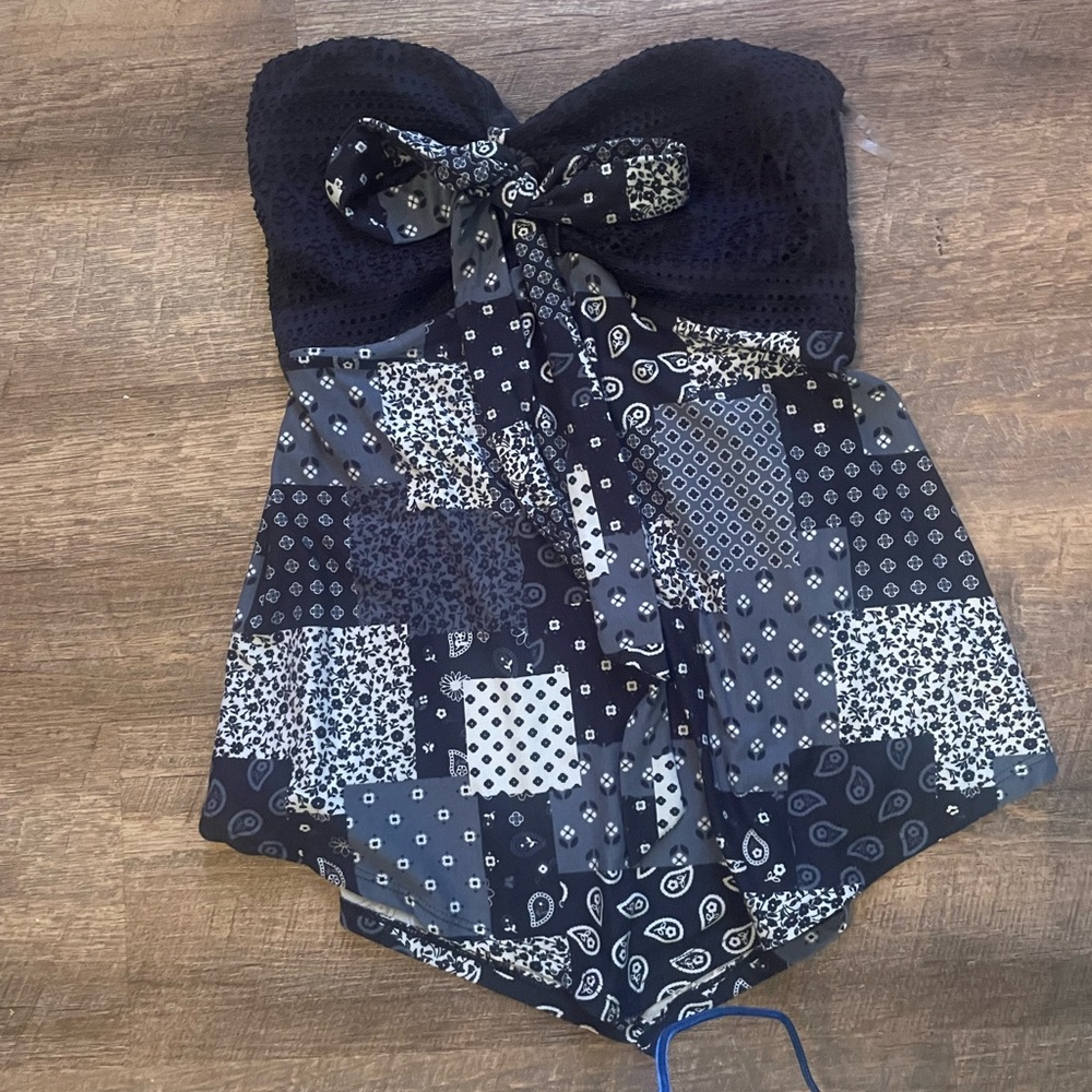 Strapless sun Top